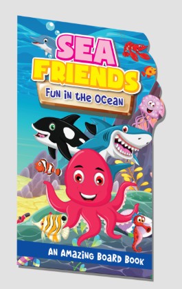 Board Book - Sea Friends - Fun In The Ocean - 978-93-5541-672-8