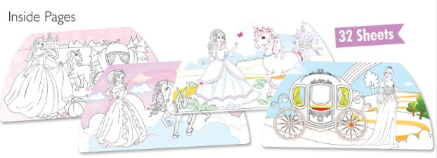 Colouring Kit - Princess - Fun Pad - 978-81-8385-255-5