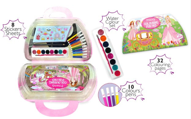 Colouring Kit - Princess - Fun Pad - 978-81-8385-255-5