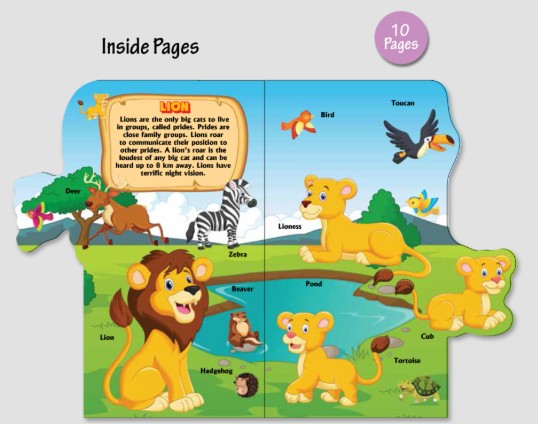 Amazing Board Book - Jungle Friends - Fun In The Jungle - 978-93-5541-604-9