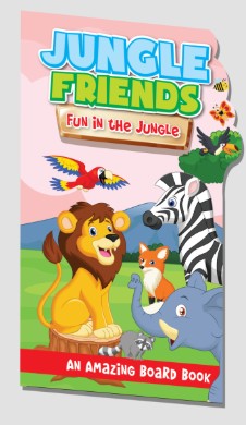 Amazing Board Book - Jungle Friends - Fun In The Jungle - 978-93-5541-604-9