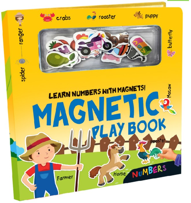 Magnetic Play Book - Numbers