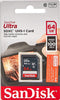 Memory Card - 64GB - Sandisk - Ultra SDXC - UHS-I