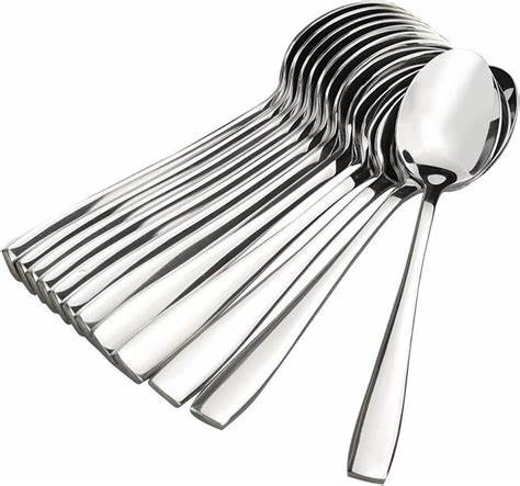 Table - Spoons - Metal - (1X6)