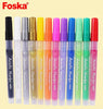 Marker - Acrylic - Foska - MK5007 - 12 Colours