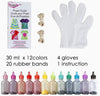 Painting - Tie-Dye Kit - Foska - 12 Colours - PE1025