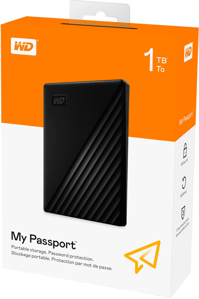 External Hard Drive - 1TB - WD - My Passport