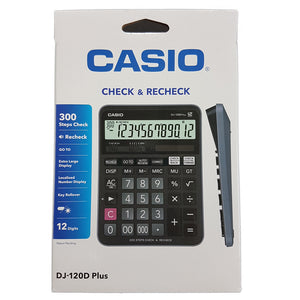 Calculator - Casio - DJ-120D - Plus