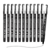 Drawing Pen - 12 Pens Set - EYEYE  - GP10 - Black ink