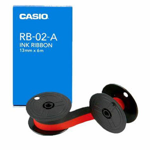 Ink - Ribbon - Casio - Black & Red - RB-02-A