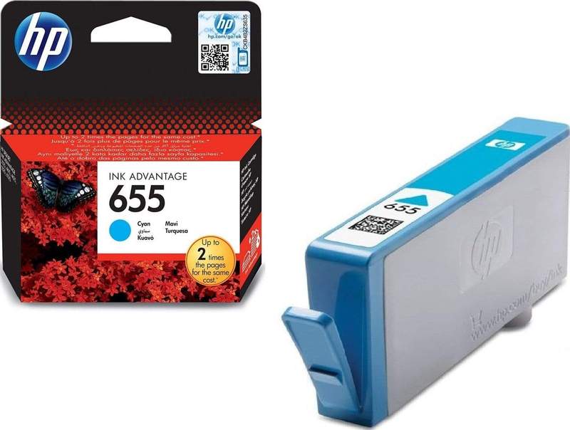 Cartridge - HP - 655 - Cyan - CZ-110AE BHL