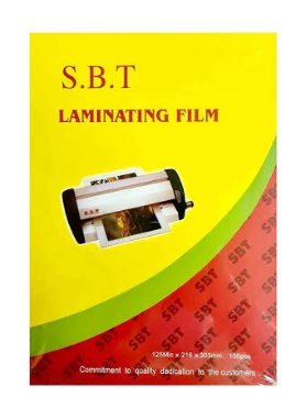 Lamination Pouch - A4 - 125mic - SBT