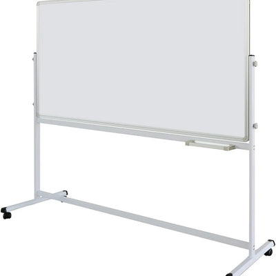 White Board - Double Sided - 90X120cm - Fivestar - With Stand - Mobile Wheel - FS-WB-DS-S-90120