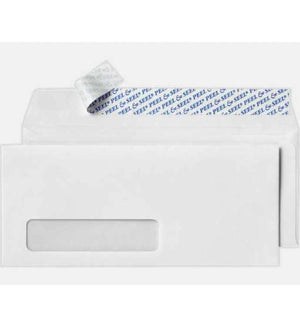 Envelope - 9x4 - Window - Bankers - White