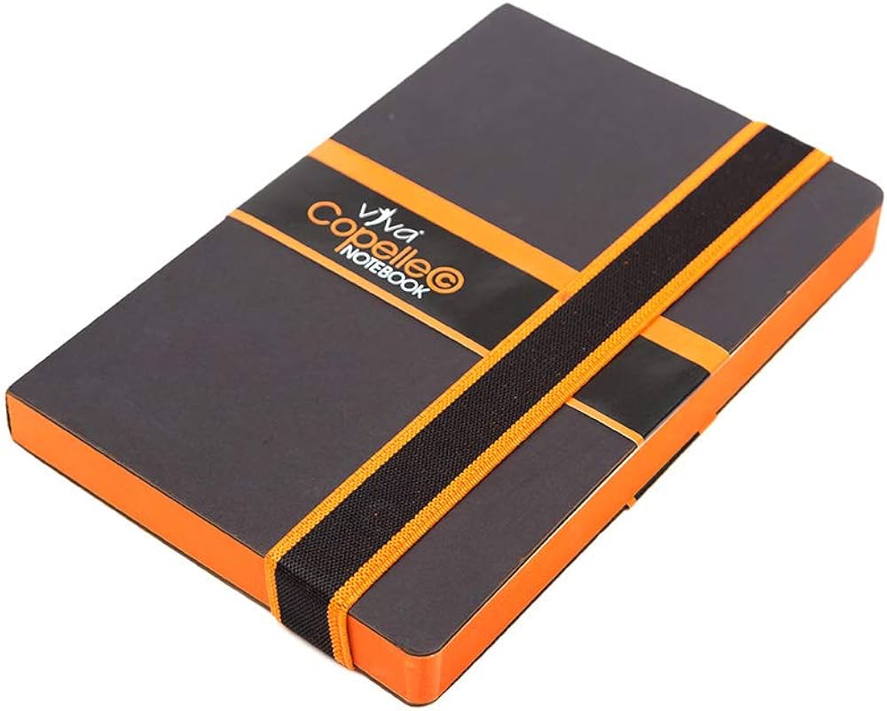Note Book - A5 - Viva - Copelle - Orange - 664