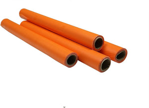 Book Cover Roll - 10 Meter - 33cm - Viva - Orange Colour