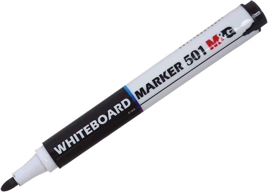 Marker Pen - White Board - Black