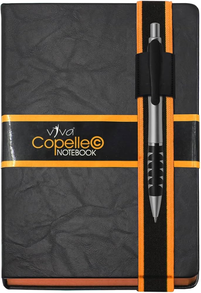 Note Book - A5 - Viva - Copelle - Orange - 664