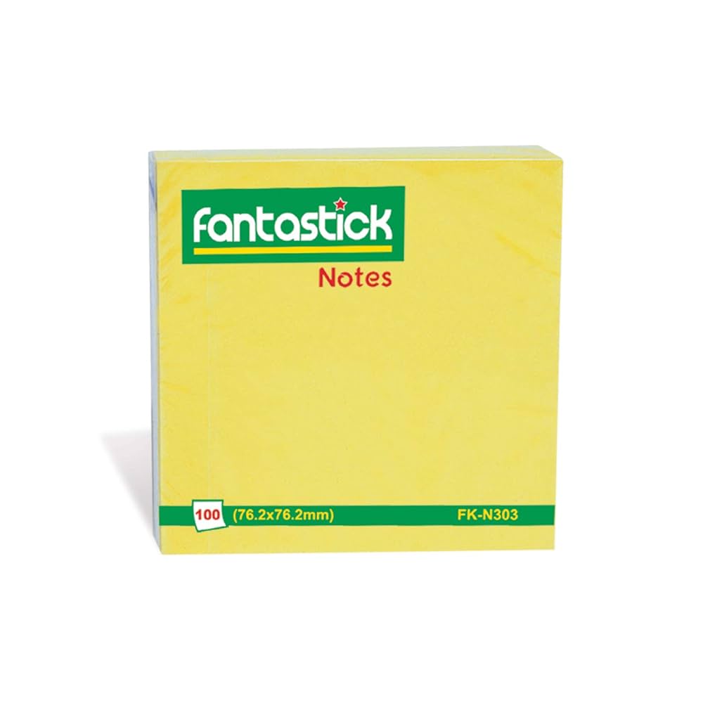 Post It - 3x3 - Yellow - Fantastic -  Neon