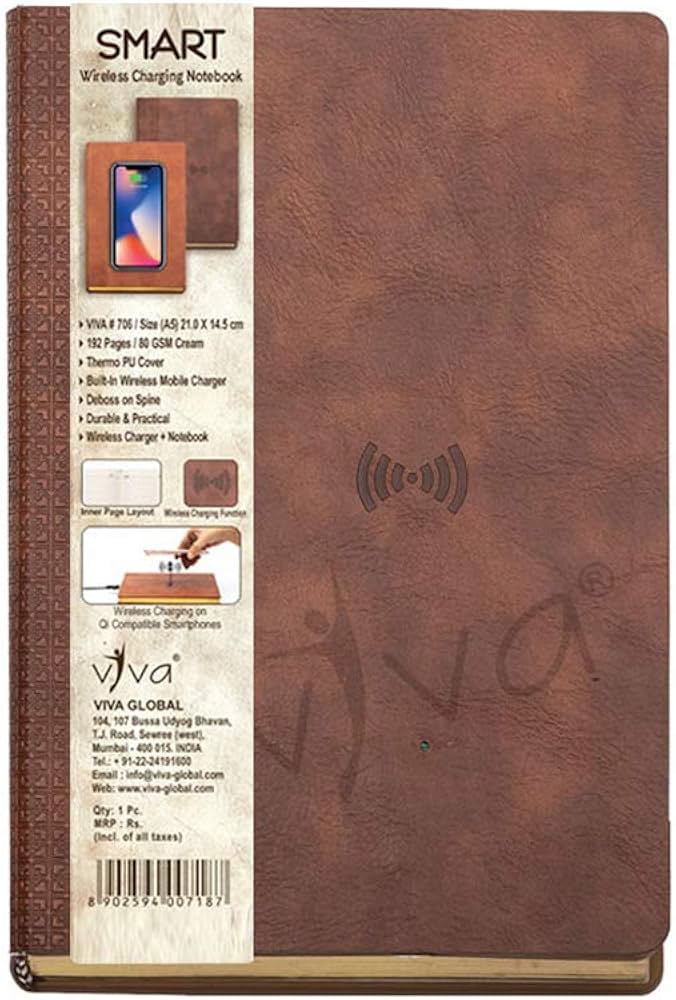 Note Book - A5 - Viva - Smart - Brown - 706