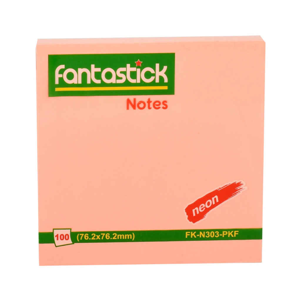 Post It - 3x3 - Fantastic - Pink - FK-N303-PK