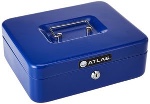 Cash Box - 12 - Atlas - AS-CB-2502-BE - Blue