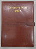Diary - 2027 - A4 - Executive - With Button - Brown