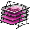 Tray - 4 Tier - Metal - Mesh - Maxi