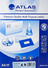 Self Adhesive - Label - A4 - 1up - Atlas