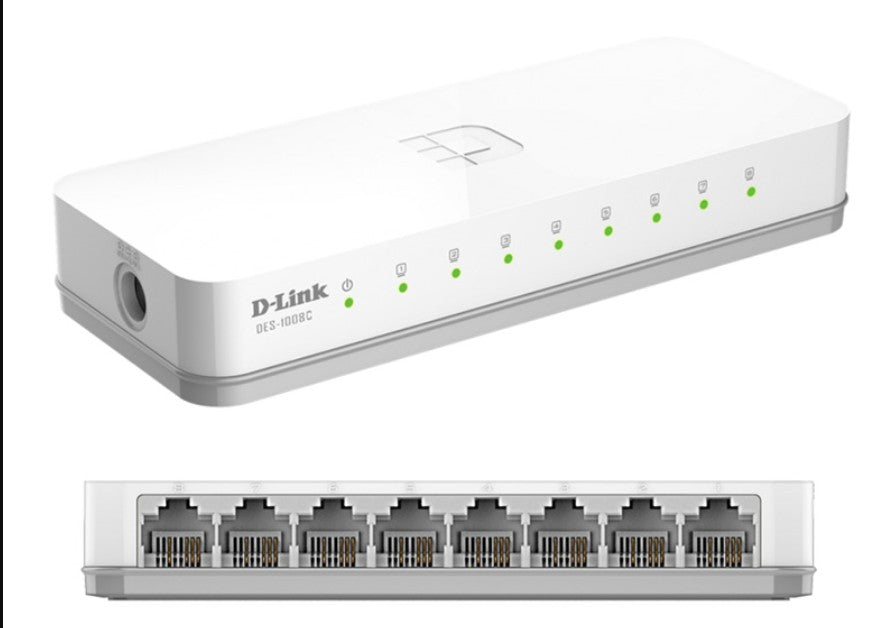 Switch - D-Link - 8 Port - DES-1008C