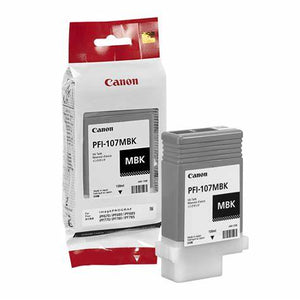 Cartridge - Canon - PFI-107MBK - Matt-Black- 130ml