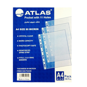 Punch Pocket - Atlas - AS-F32438 -80Micron (1x100)