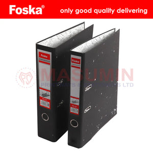 Box File - PVC - Black - Foska - W9401 - Full PVC