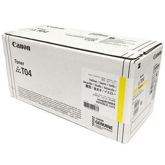 Toner - Canon - T04 - Yellow