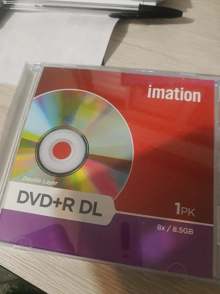DVD+R - Double Layer - 8.5GB - Imation - with case