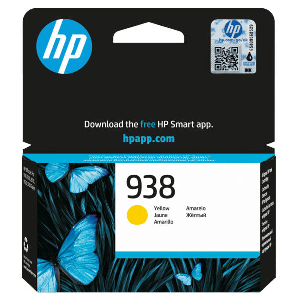 Cartridge - HP - 938 - Black - 4S6X8PE