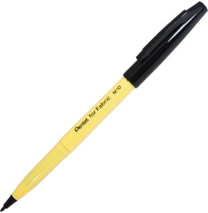 Marker - Pental - Fabric - Black - Laundry