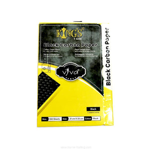 Carbon Paper - Black - F/S - Viva - Kings - T4200