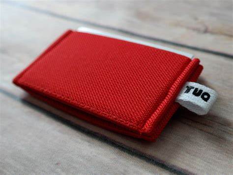 Elastic Wallet - Foska - Thick - W0406B - Red -A4