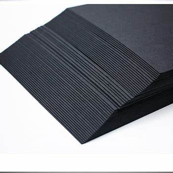 Manila - A4 - Embossed - Foska - Black - 210gms
