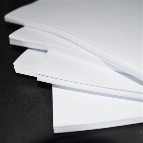 Manila - A4 - Embossed - Foska - White - 210gms