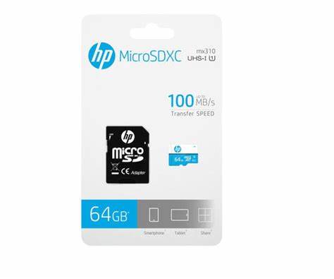 Memory Card - 64GB - HP - MicroSDXC - mi310