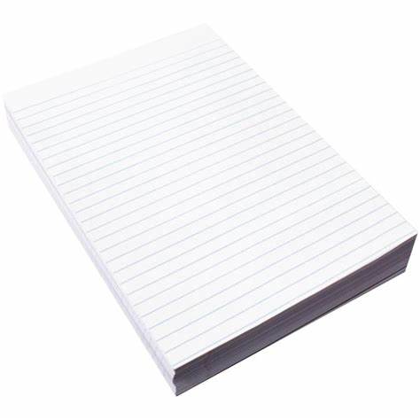 4mm Ruled Paper Ruled Paper - A4 - White - (400 Sheets) – Masuminprintways Store