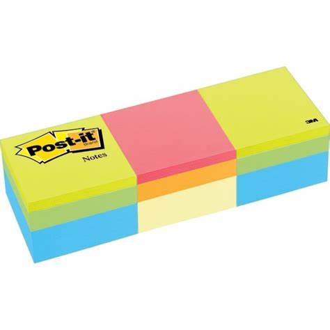 Post It - 2x2 - Thick - Libra - Neon Colour