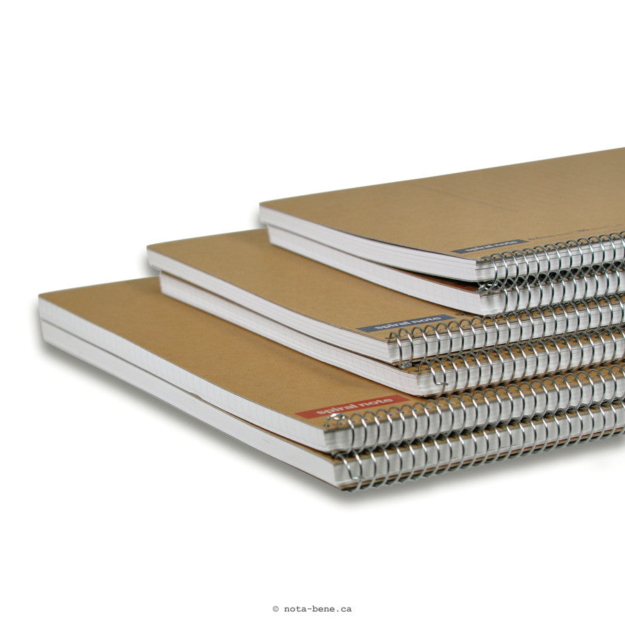 Note Book - Spiral - A5 - Khaki - Maruman