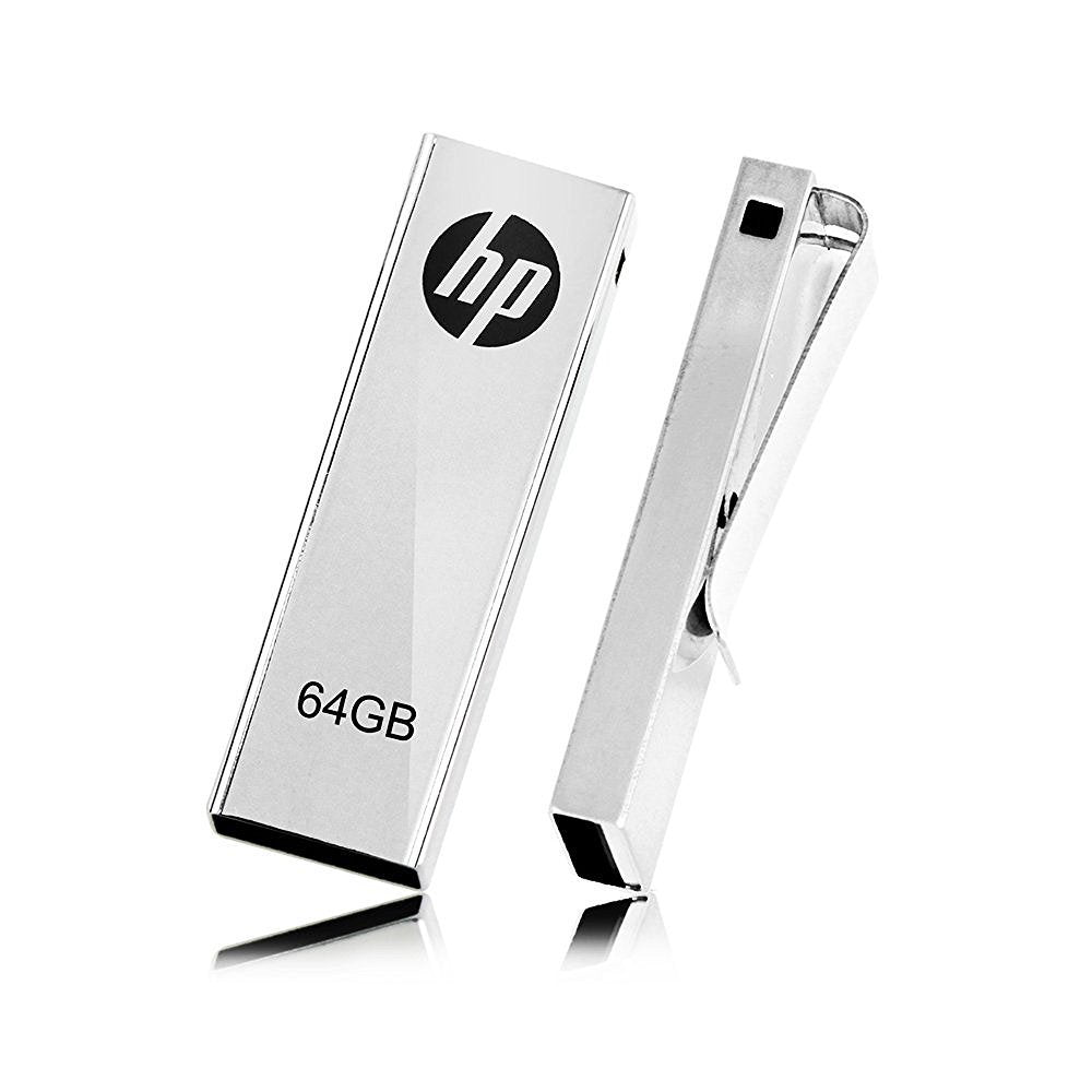 Flash Drive - 64GB - HP - Metal - V236W - 2.0