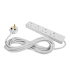 Cable - Extension - 4 - Socket - Surge Protector