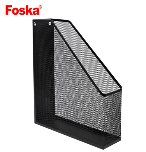 Foska Magazine File – 1 Column – Metal – Black (HY63002)