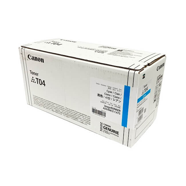 Toner - Canon - T04 - Cyan