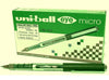 Pen - Uniball - Eye - Green - Needle - 0.5mm